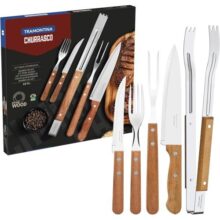 Kit para Churrasco 15 Peças Tramontina Natural