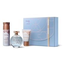 Kit Presente Floratta Blue: Desodorante Colônia 75ml + Loção Corporal 200ml + Creme para Mãos 50g