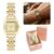 Kit Relógio Condor Feminino Prata Aço Co2035newk4k Prata