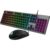 Kit Teclado + Mouse Gamer 6400 DPI Ranger RGB Rainbow Grafite Fortrek