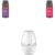 Kit Umidificador Clear Tank 2,1L Bivolt + Óleos Essenciais Lavanda e Gerânio 100% Puros – HC210K