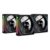 Kit Ventoinhas Pichau Ventus Nx Reverse, Argb, 3x120mm Preto