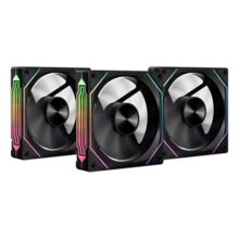 Kit Ventoinhas Pichau Ventus Nx Reverse, Argb, 3x120mm Preto