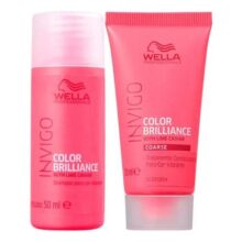 Kit Wella Pro Invigo Brilliance-shampoo 50ml E Máscara 30ml