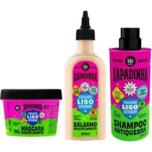 Kit Xapadinha (Shampoo 250ml + Leave-in 200ml + Máscara 100g), Lola Cosmetics