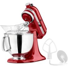 KitchenAid Stand Mixer Artisan Batedeira, Vermelho (Empire Red), 220V