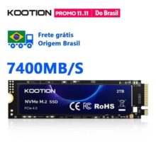 KOOTION X16Plus SSD M2 NVMe 2TB 1TB M.2 2280 Gen4 para Ps5 PCIe4.0x4 Disco rígido interno de estado sólido para PC PS5