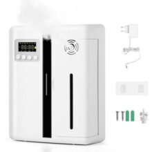 Latdya 22 * 17.5 * 7 cm Máquina de Ar de Perfume, 100-240v Máquina de Fragrância Inteligente Bluetooth de 160 ml, Difusor de óleo Essencial de Atomização