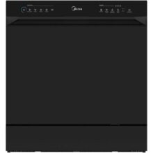 Lava Louças 8 Serviços Preta Touch Plus Midea 127v
