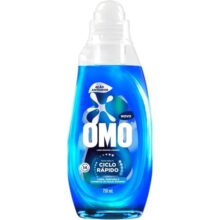 Lava-Roupas Líquido Omo Ciclo Rápido Ação Antiodor Frasco 750ml
