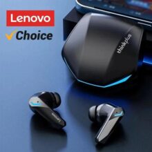 Lenovo gm2 pro gaming fones de ouvido bluetooth 5.3 esporte modo duplo hd chamada redução ruído com microfone música