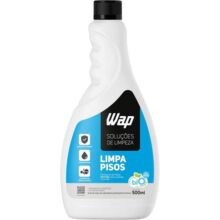 Limpador de Porcelanatos Pisos e Superfícies WAP LIMPA PISOS 500ML, Branco e azul