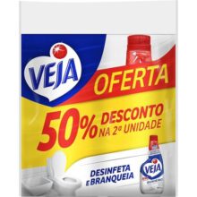 Limpador Tira Limo Veja X14 para Banheiro 500ml 2 unidades