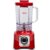 Liquidificador Arno Powermax 1400W LN63, Vermelho, com 6 Lâminas Powelix Pro, 3,1L de Capacidade, 15 Velocidades e Design Moderno, 220V