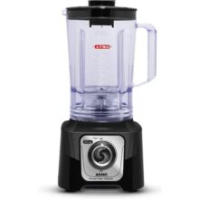 Liquidificador Arno Powermax 1400W LN65 Preto, com 6 Lâminas Powelix Pro, 3,1L de Capacidade, Tecnologia Comfort Control e Design Arno, 220V