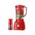 Liquidificador Mondial Turbo Power L-99-FR Vermelho com Filtro 3 Velocidades 500W