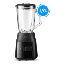 Liquidificador Super Force Elgin – Jarra De Vidro 1,9l, 900w Preto 127v