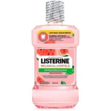 Listerine Melancia & Hortelã Enxaguante Bucal Sem Álcool, 500ml
