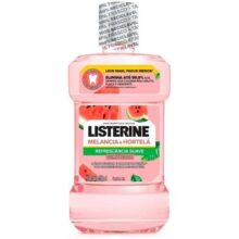 Listerine Melancia & Hortelã Enxaguante Bucal Sem Álcool, 500ml