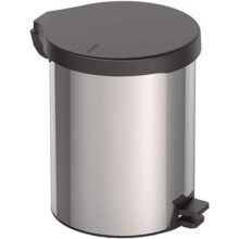 Lixeira Com Pedal New Tramontina Em Aço Inox Com Acabamento Polido 12 L