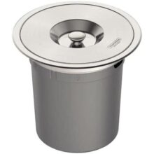 Lixeira de Embutir com 5 Litros, Tramontina, Inox