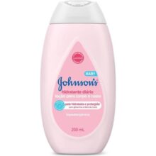 Loção Hidratante Johnson’s Baby Regular 200 Ml, Johnson’s Baby, Rosa Claro, 200 Ml