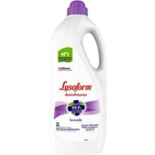 Lysoform Lavanda, Desinfetante Líquido, Limpeza Pesada e Eficiente, 2L