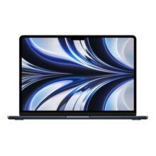 MacBook Air M2 (2022) 13.6″ midnight 8GB de Ram – 256GB SSD – Apple M