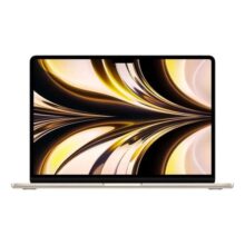 MacBook Air M2 (2022) 13.6″ starlight 8GB de Ram – 256GB SSD – Apple M