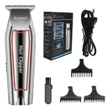 Máquina Acabamento Cabelo Barba Profissional Km-032 Kemei