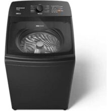 Máquina de Lavar Cinza Platinum Brastemp 14kg com Smart Sensor e Função Reduzir Tempo – BWJ14A9 110v