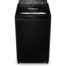 Máquina de lavar Intuitive+ Panasonic 19kg Lavagem Eficiente SmartSense Sistema Ciclone Ciclo Pet NA-F190G1BB 220V