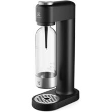 Máquina Para Gaseificar Água Com Gás Efficient Preta Com Cilindro E 2 Garrafas ESM03 – Electrolux