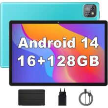 MARVUE Pad M13 Tablet, Android 14, tablet 10,1 polegadas, Com Caixa, 16GB de RAM, tablet 128GB, Expansível até 1TB, Processador Octa-Core, GMS, Wi-Fi,Câmera Frontal de 5MP, Traseira de 12MP(azul)