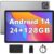 MARVUE Pad M13 Tablet, Android 14, tablet 10,1 polegadas, Com Caixa, 24GB de RAM, tablet 128GB, Expansível até 1TB, Processador Octa-Core,GMS,Wi-Fi,Câmera Frontal de 5MP, Câmera Traseira de 12MP