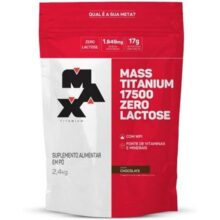 Mass Titanium Zero Lactose (2,4Kg) – Chocolate – Max Titanium