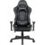 MAX RACER – Cadeira Gamer Aggressive – Cadeira Ergonômica para Jogos, Poltronas Gamer de Aço – Até 150kg, Braços 1D, Tecido Sintético PVC, Inclinação 180°, Almofada Cervical e Lombar- Preta