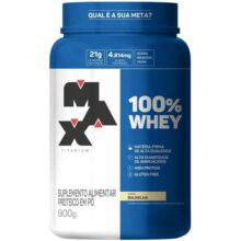 Max Titanium 100% Whey – 900g Baunilha –