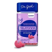 Melatonina Em Gomas Sabor Morango – 120 Gomas – Fini Dr Good