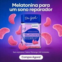 Melatonina Em Gomas Sabor Morango 60 Gomas – Fini Dr Good 0.21mg