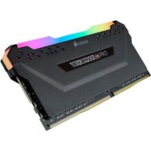 Memória Corsair Vengeance RGB Pro 8GB (1x8GB) DDR4 3600 C18 Otimizado para AMD Ryzen – Preto (CMW8GX4M1Z3600C18)