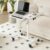 Mesa Ajustável Dobrável, Mesa De Notebook Lateral Com Ajuste De Altura