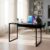 Mesa Escrivaninha Industrial Cabe Em Qualquer Lugar Preto 90 Cm Apartamento Escritório Preto Bee Concept Home