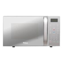 Micro-Ondas Philco 20L Branco com Porta Espelhada – PMO23EB