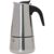 Mimo Style Cafeteira Italiana Moka de Aço inoxidável Com Alça Café Expresso Para 6 Cafézinhos, Capacidade 300 ml