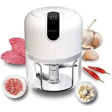 Mini Processador De Alimentos 3 Lâminas Elétrico Bivolt Usb ( Cores variadas)