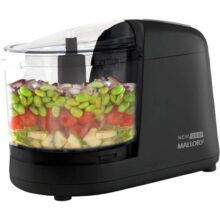 Mini Processador Mallory New Oggi – 150W, 350ml, Corte, Trituração e Moagem, Pés Antiderrapantes, Sistema de Segurança – 220V