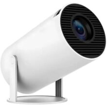 Mini Projetor Portátil 5G Wi-Fi 6