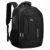 Mochila Bolsa Masculina Feminina Notebook Reforçada Anti Furto Semi Impermeável Escolar Faculdade Trabalho Viagem Resistente Executiva Cabo De Aço Saída Usb SAÍDA Fone DE OUVIDO (PRETO)