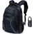 Mochila Executiva Swissport Masculina Antifurto USB Notebook Reforçada Grande Moderna Trabalho Impermeável